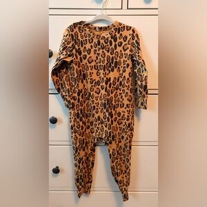 Mini Rodini Leopard Print One Piece